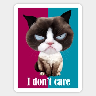 Grumpy cat Sticker